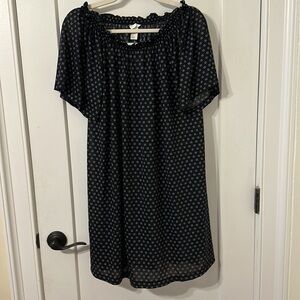 H&M navy dress!